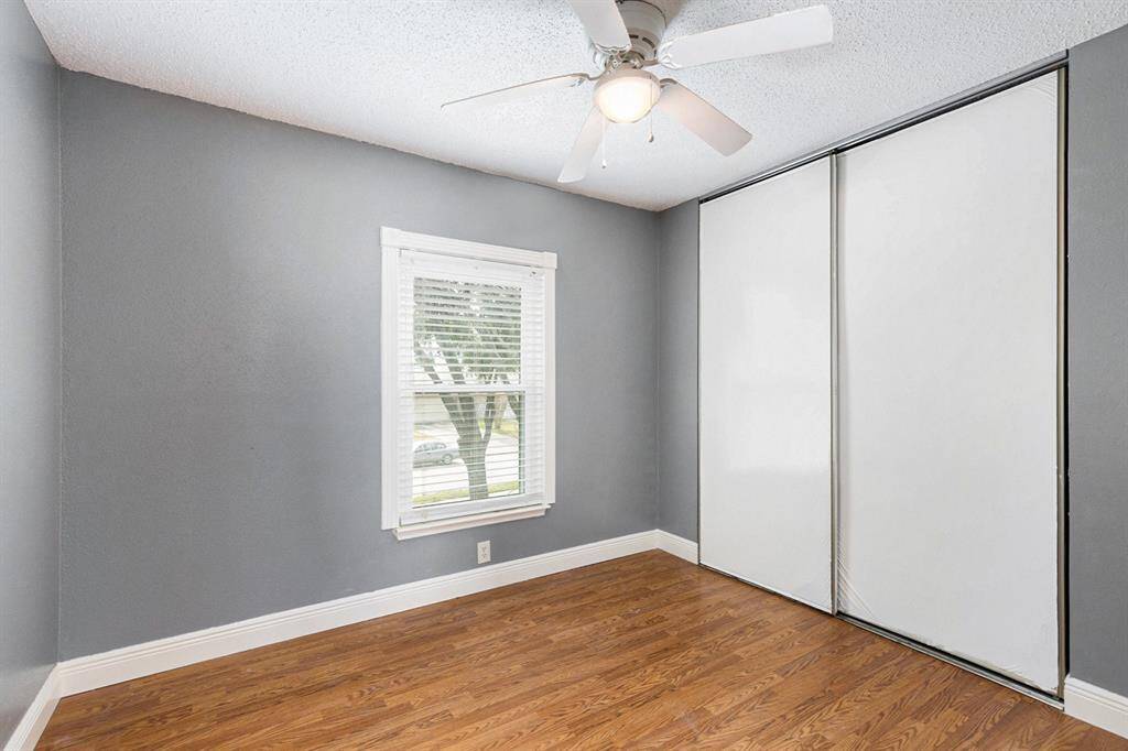 Another secondary bedroom with great closet space.
