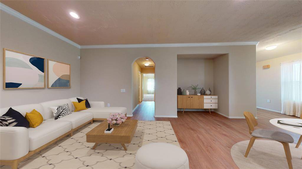 This room has been virtually staged