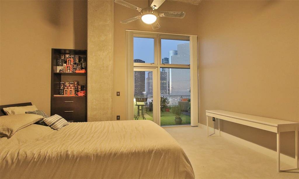 Take in these evening views from the comfort of your very own bed!