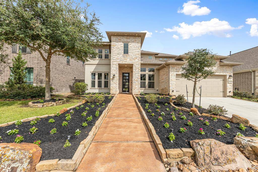 Imagine calling this luxury 3,799 sq ft house your home! It was previously a model home with upgrades galore: a backyard paradise, 2 bedrooms and 2 full bathrooms on the 1st floor, stainless steel appliances, an oversized primary with a stunning bathroom, a 3 car tandem garage and more!