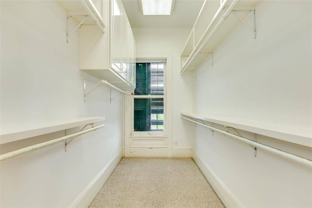 The walk-in closet in the Primary suite is HUGE.