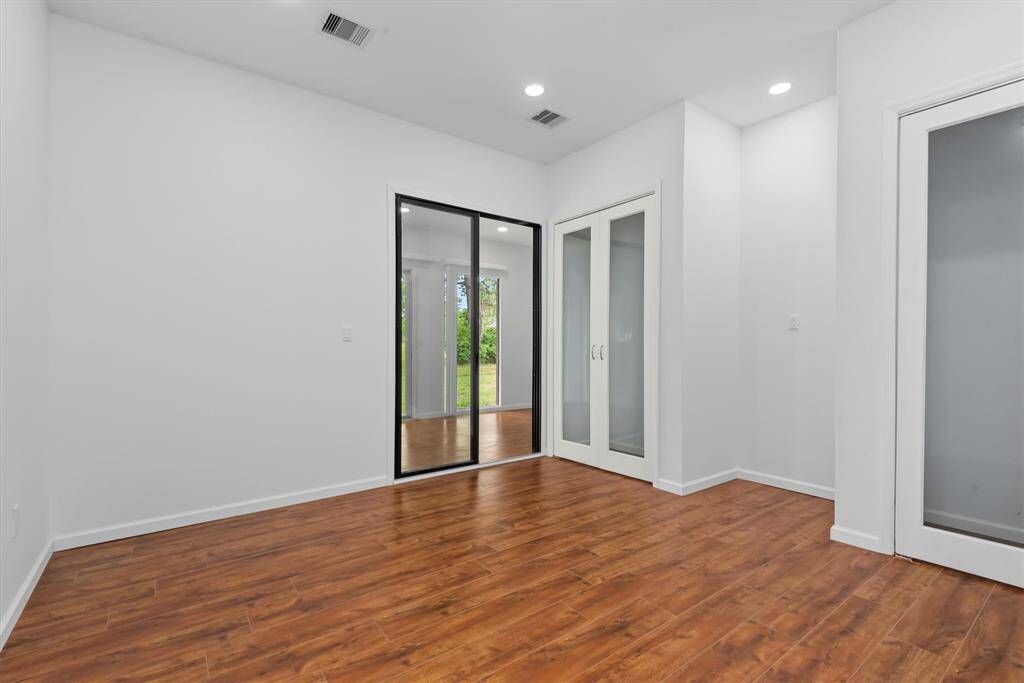 2nd bedroom with access to the sunroom