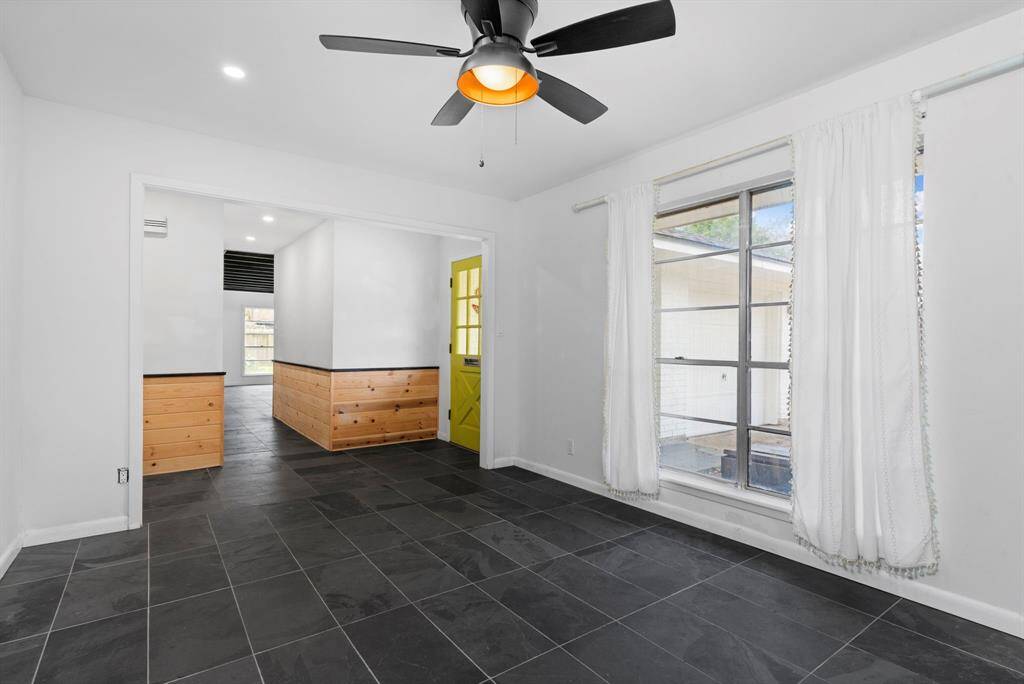 front living room could be a study, dining room or TV area