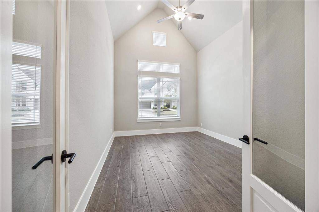 Spa like Primary Bath offers an oversized shower with rainfall shower head and inset shelving. Large soaking tub surrounded by vanities with upgraded sinks.
