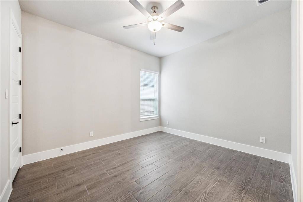The large Laundry Room is adjacent to the Primary closet for convenience.