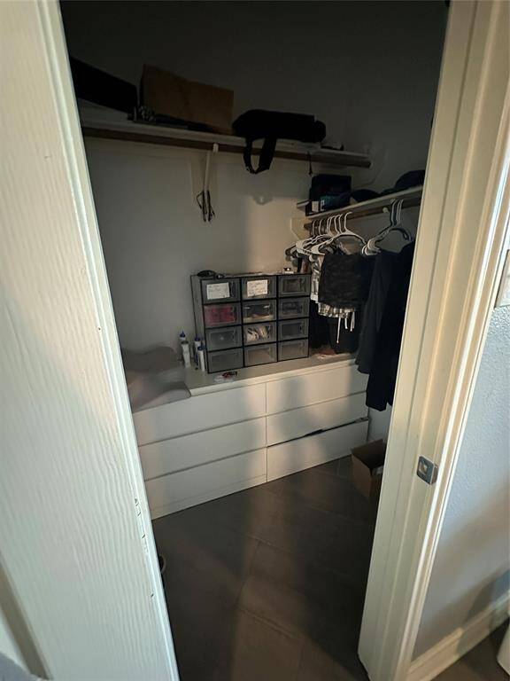 2 separate closets in master bedroom