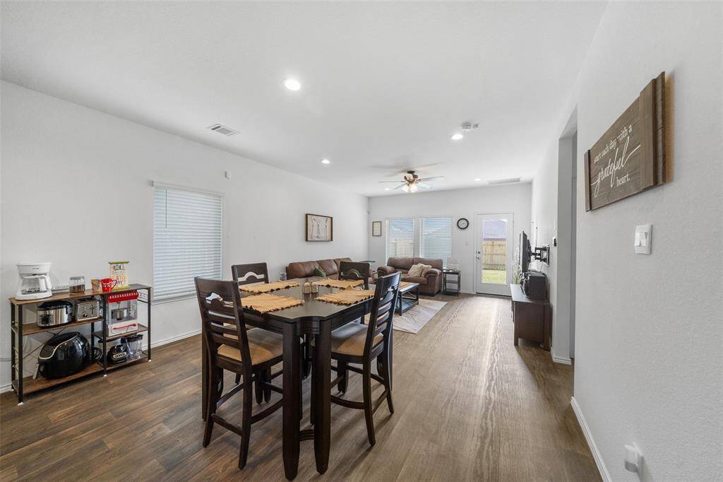 An open concept layout at its finest.