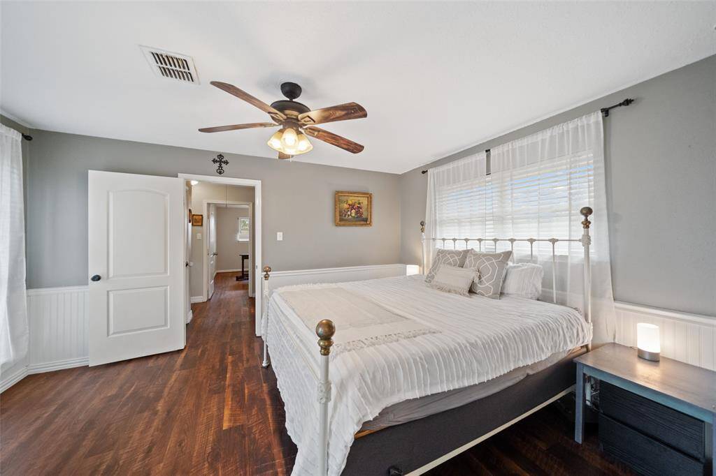 Another angle of this beautiful bedroom!
