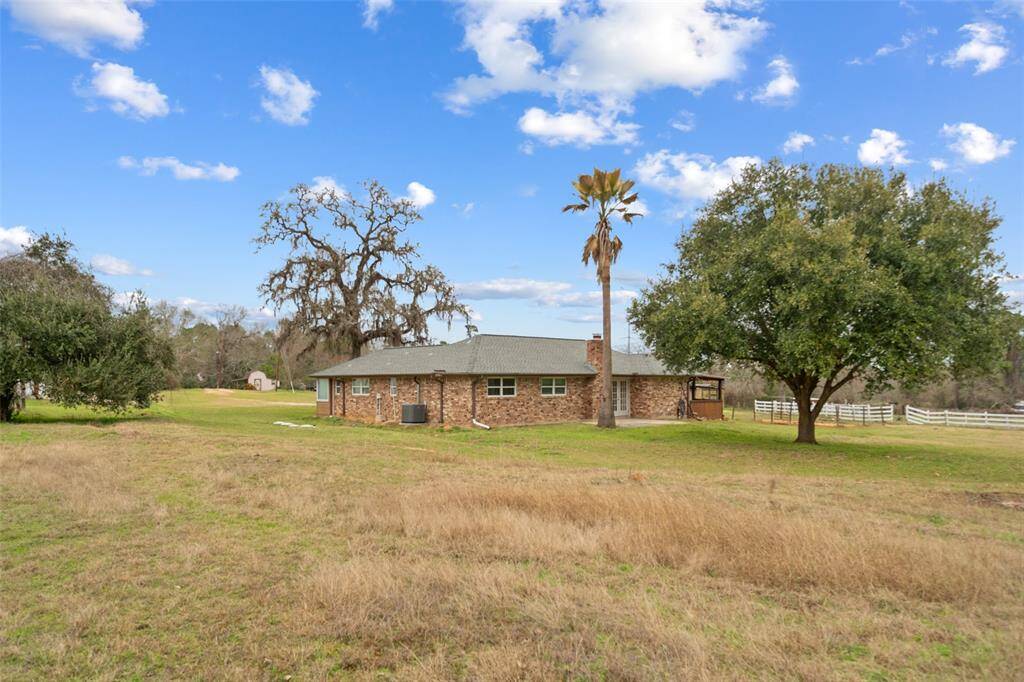 This HUGE backyard is perfect for pets and children to run freely!