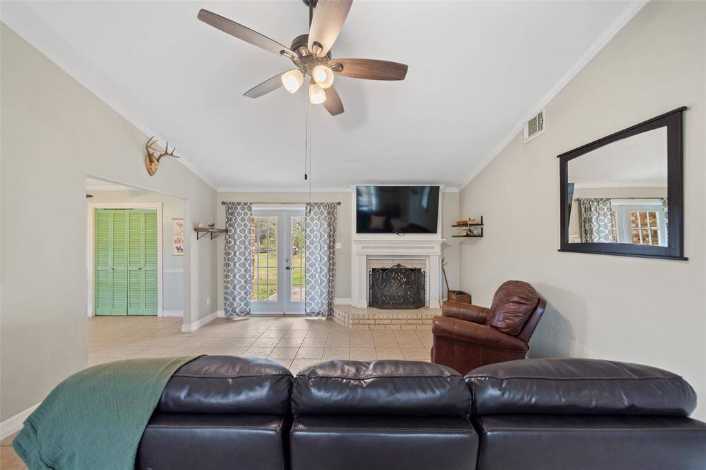 Access to the outdoors through the family room!