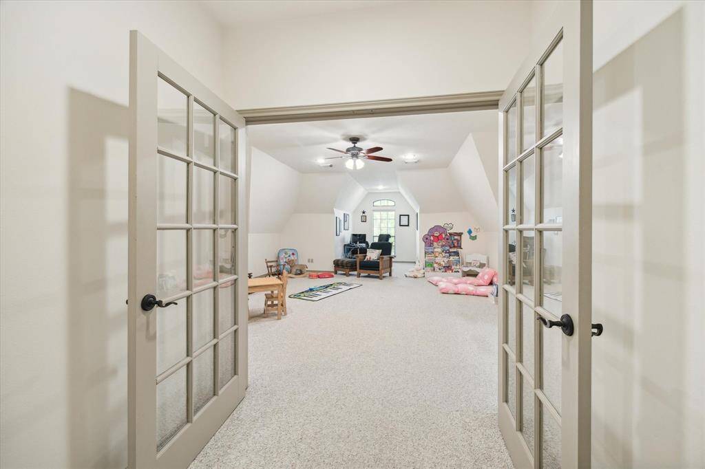 Upstairs gameroom