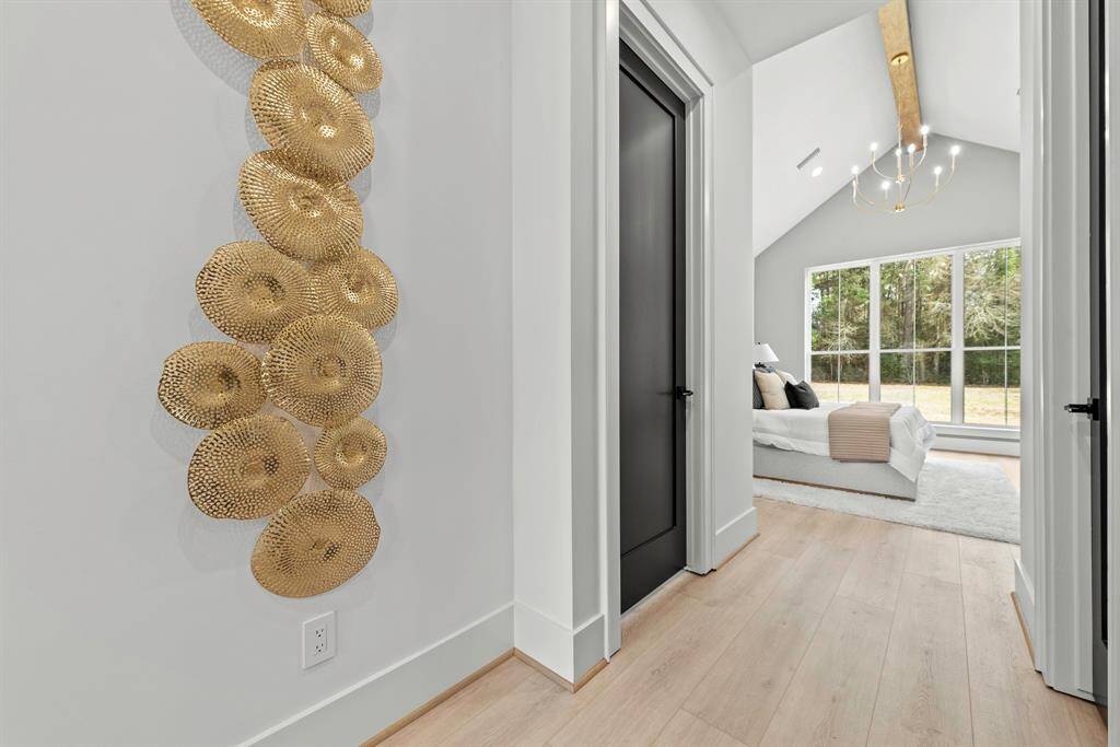 First floor Primary suite boasts 2 separate closets.