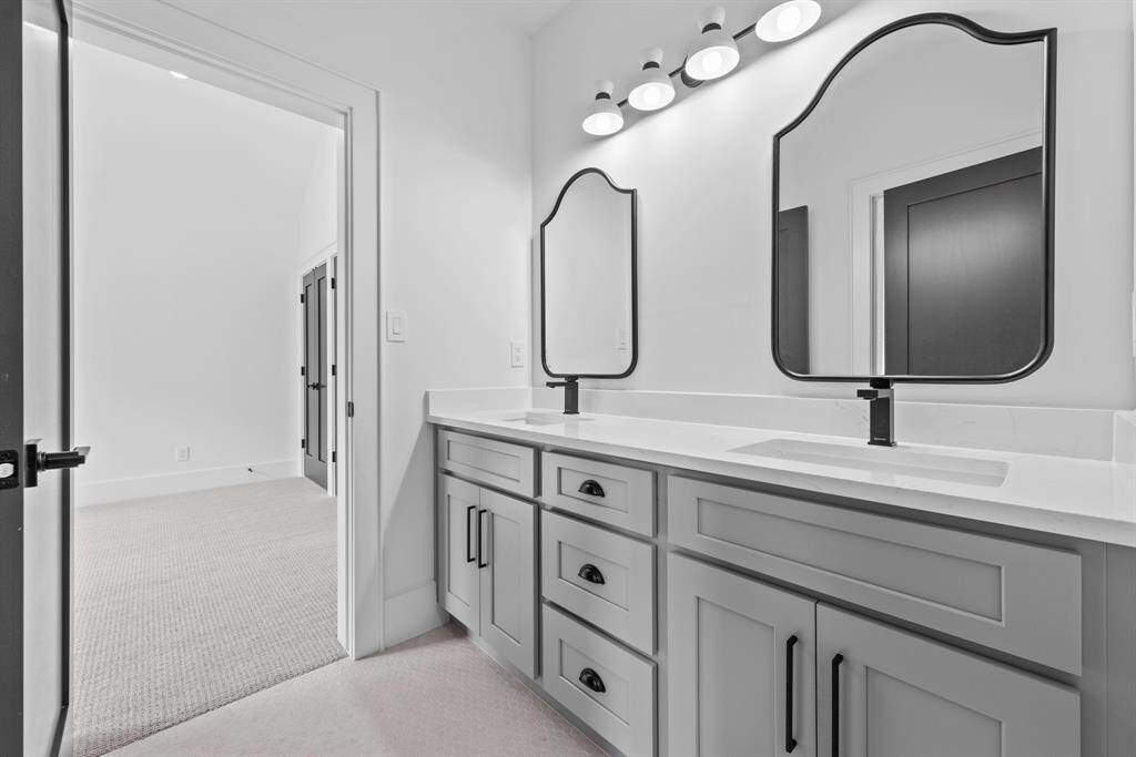 Jack & Jill bath for 2nd/3rd bedrooms.