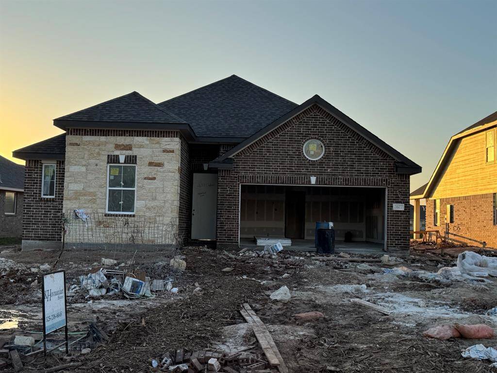 One story home with 3 bedrooms, 2 baths, and 2 car garage.