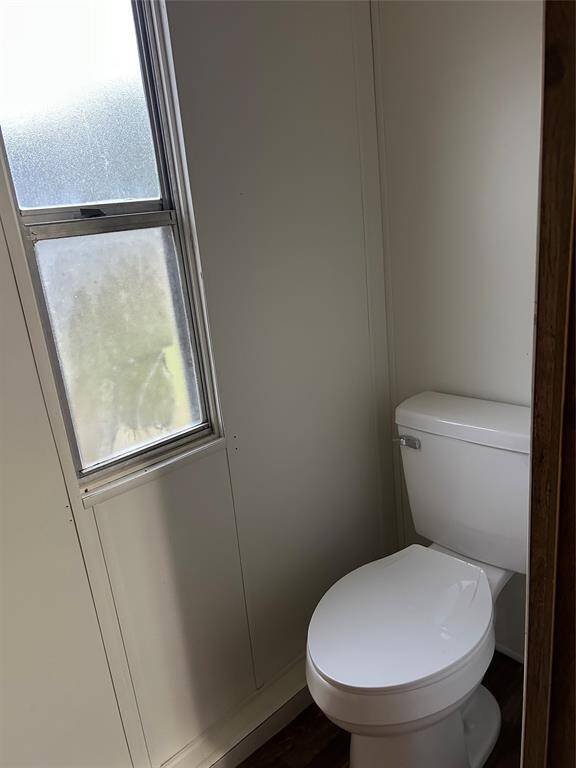 Half bath also has a window in it!