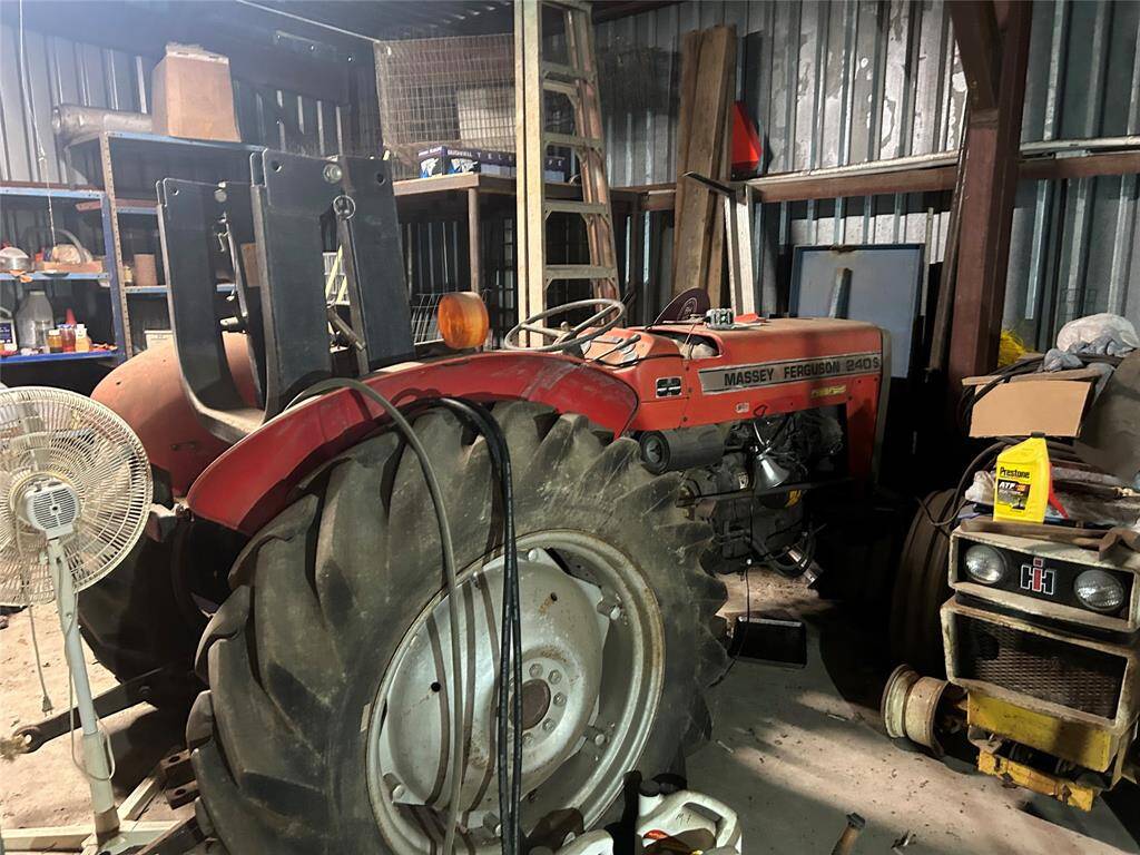 Massey Diesel tractor can be purchased on a separate Non-Realty Addendum