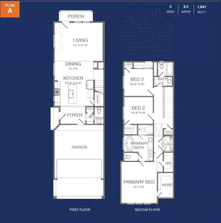 Enjoy an open-concept first floor with a roomy living area, modern kitchen, and dining space. The second floor offers a luxurious primary suite and two additional bedrooms. Perfect for comfortable living and entertaining!