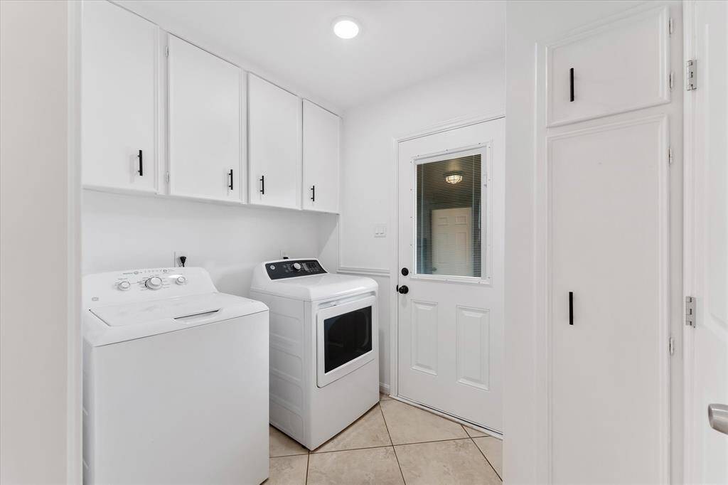 Laundry room, conveniently located inside your home...