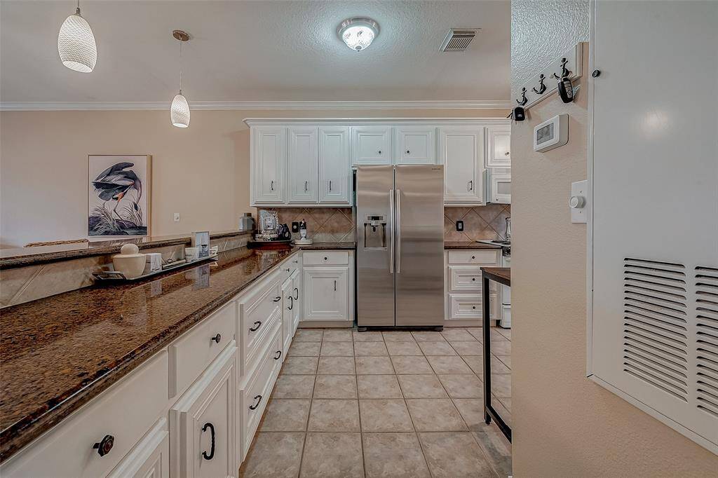 dining area and kitchen