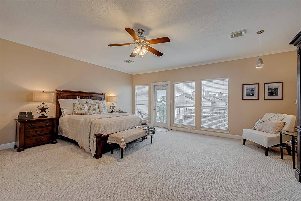 view from kitchen towards living area