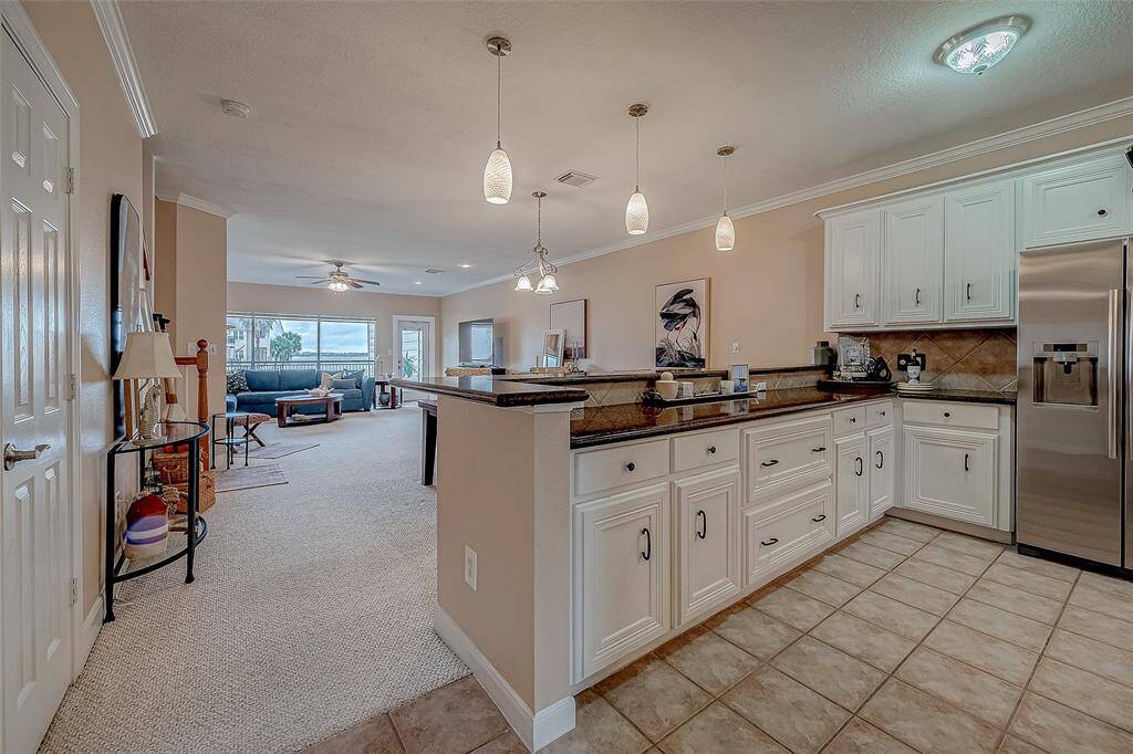 living area on main level