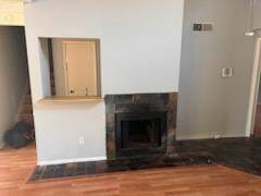 Wet Bar and Fireplace
