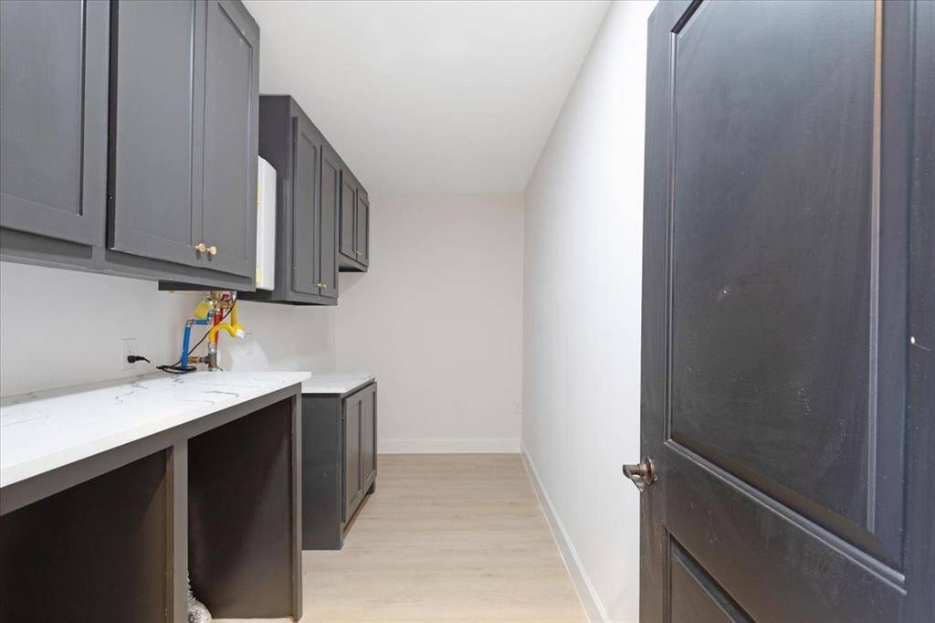 Spacious and functional utility room with ample storage and workspace for all your home needs.