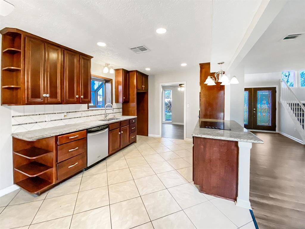 Beautiful kitchen open to the living room