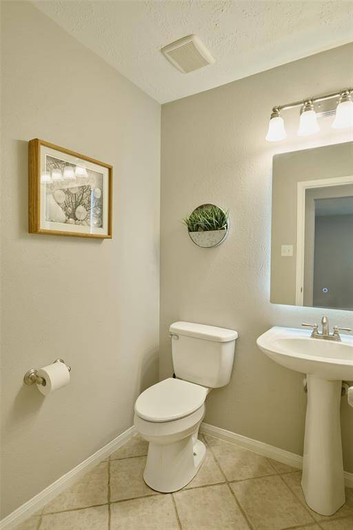 This is the downstairs half bathroom.