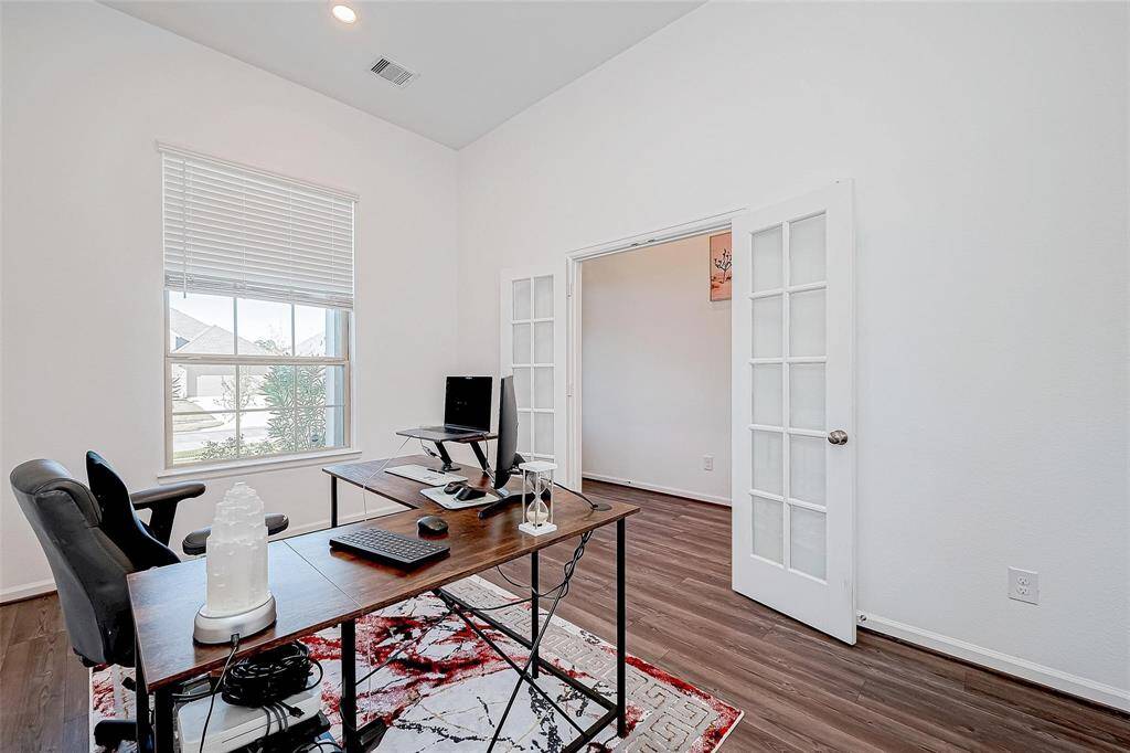 Dedicated office space towards the front of the home.