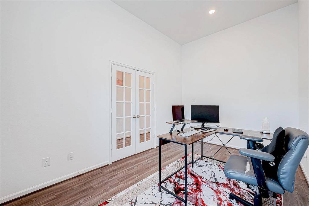 Dedicated office space towards the front of the home.