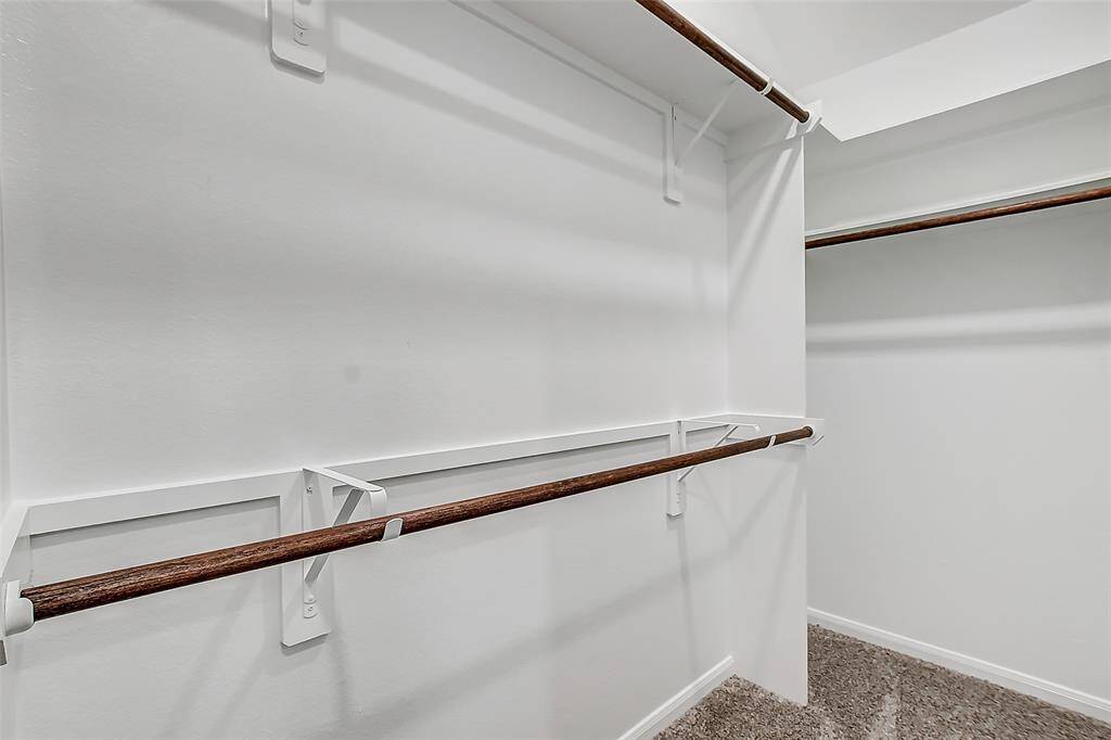 Primary closet