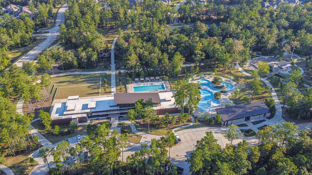 Here is an aerial view of the pool areas!