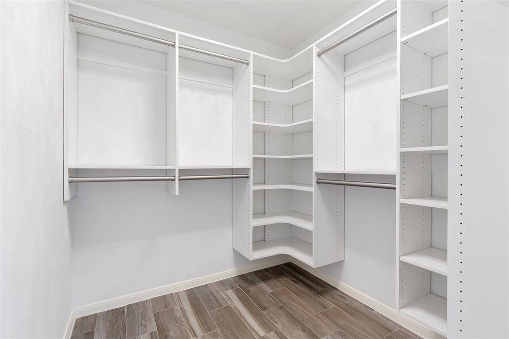 One of the secondary bedrooms.