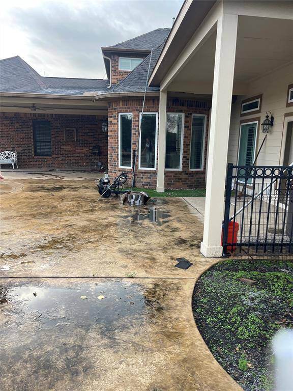 2nd covered patio on property coming from Kitchen
