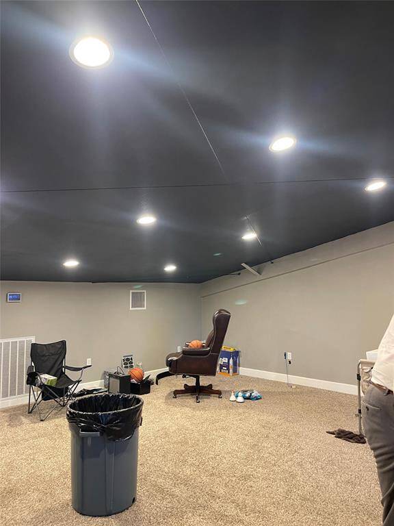 Living room of apartment