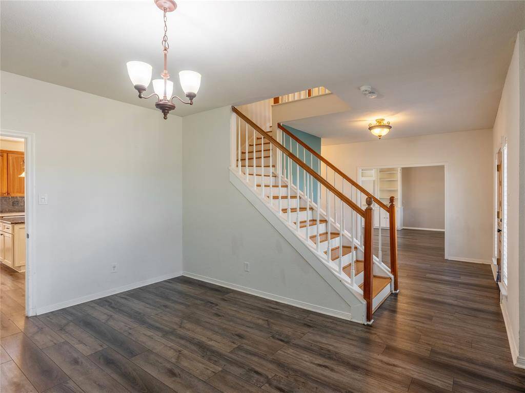 Formal dining area