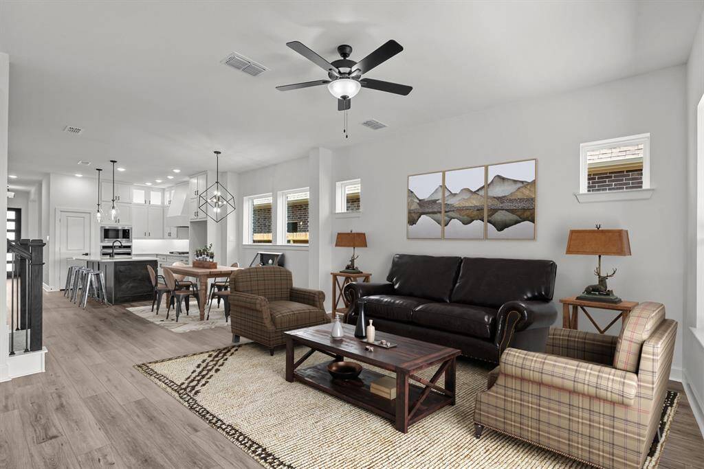 Virtually staged to give you the visual you need to see furniture placement and how the home can live.