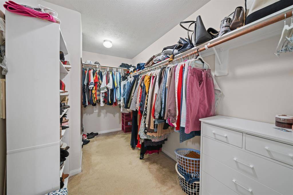 Primary closet