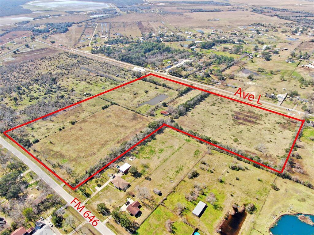 Aerial View Access from FM 646