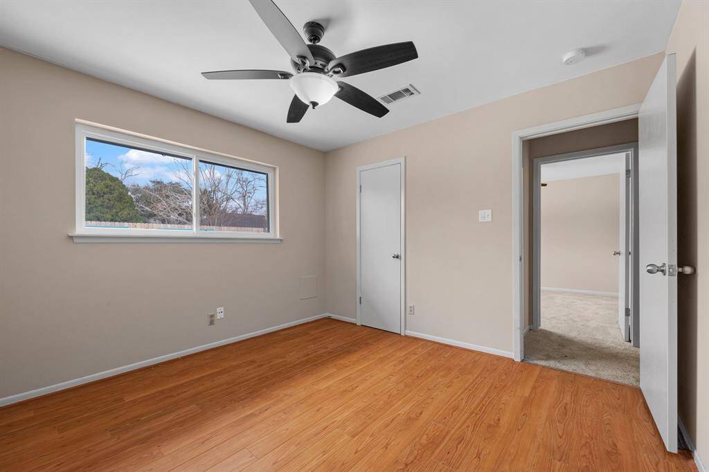 Bedrooms all have new paint and double paned windows.