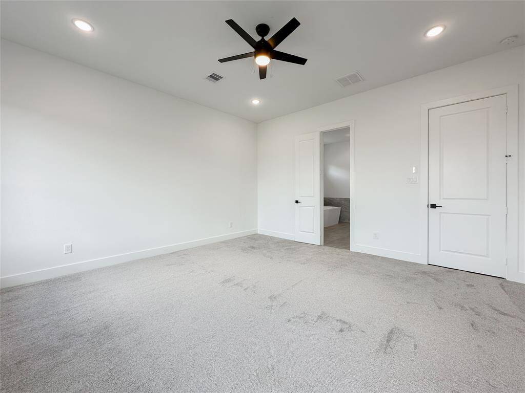 Carpet on all bedrooms