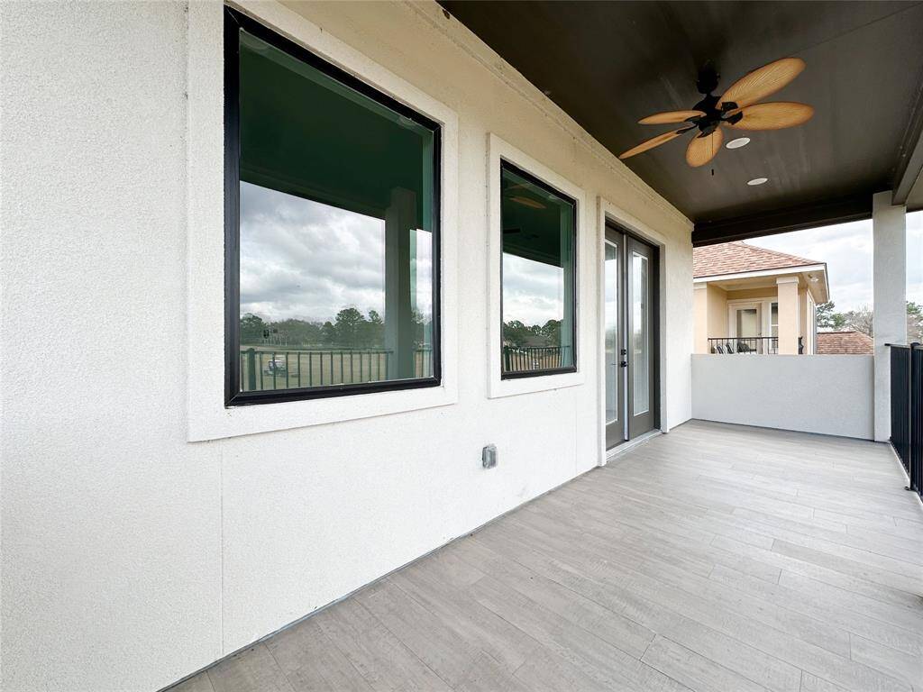 Second floor porch