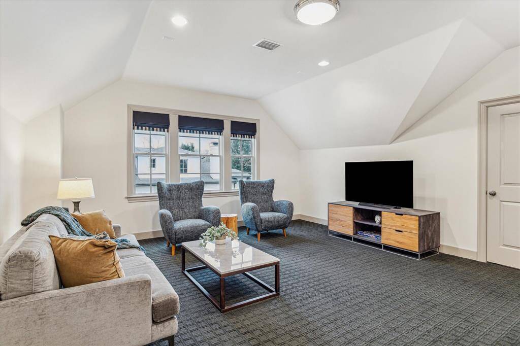 Thanks to clever and thoughtful design, from the front of the home, you would never know the home has three stories.