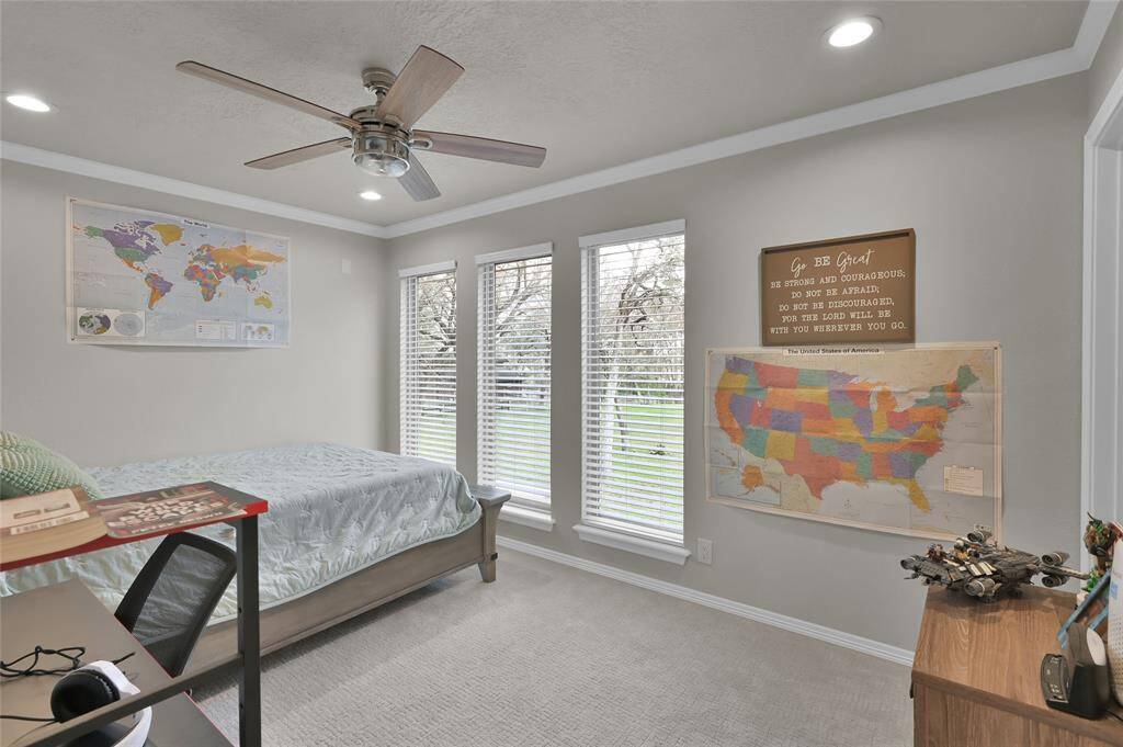 Bedroom #2 is located upstairs and has its own in-suite bathroom with shower.