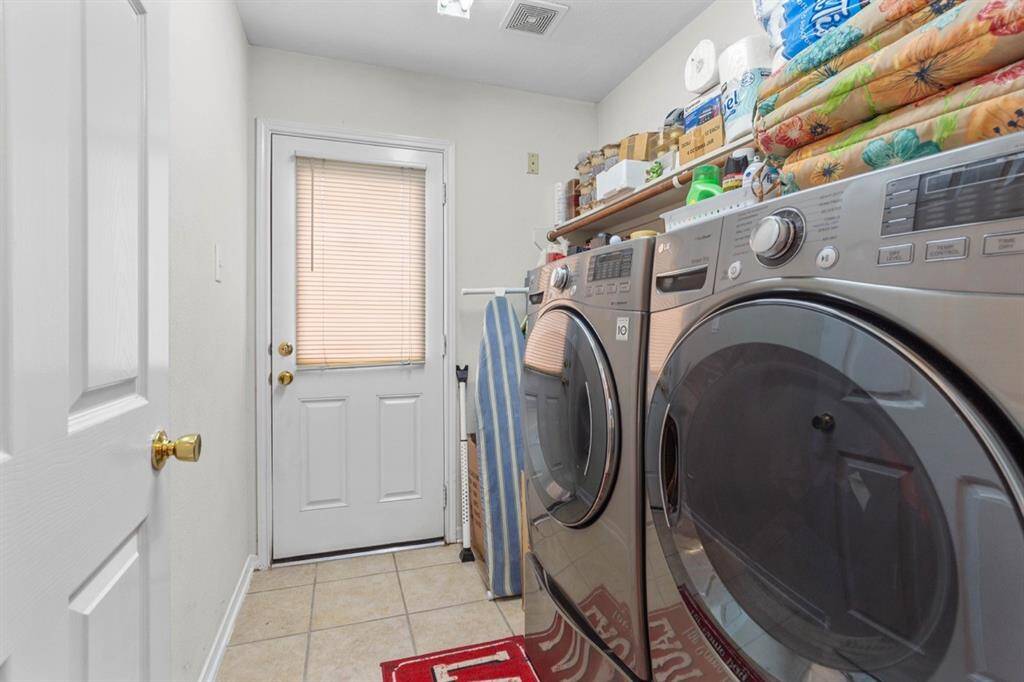 Washer, dryer, and refrigerator included with full asking price