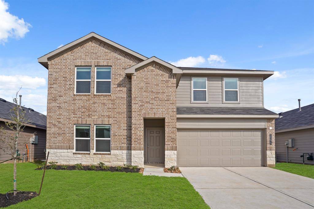 Lovely Two Story Brick and Stone Home