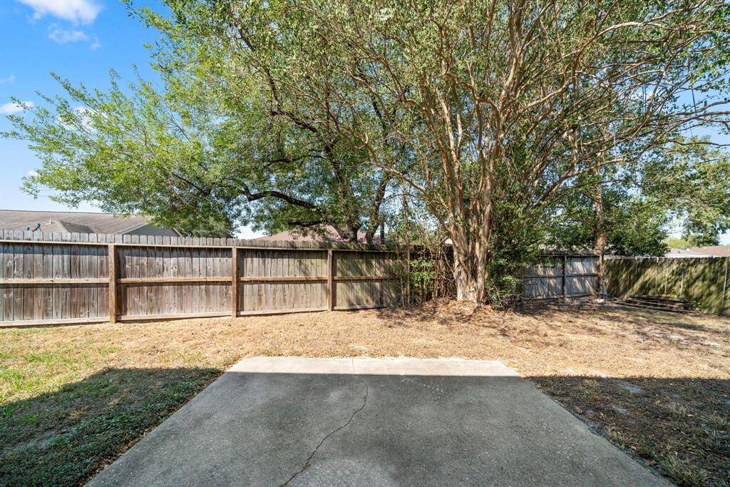Oversized back yard! Look at this! Batting cage? pool? basketball court? pickle ball court? Do it!