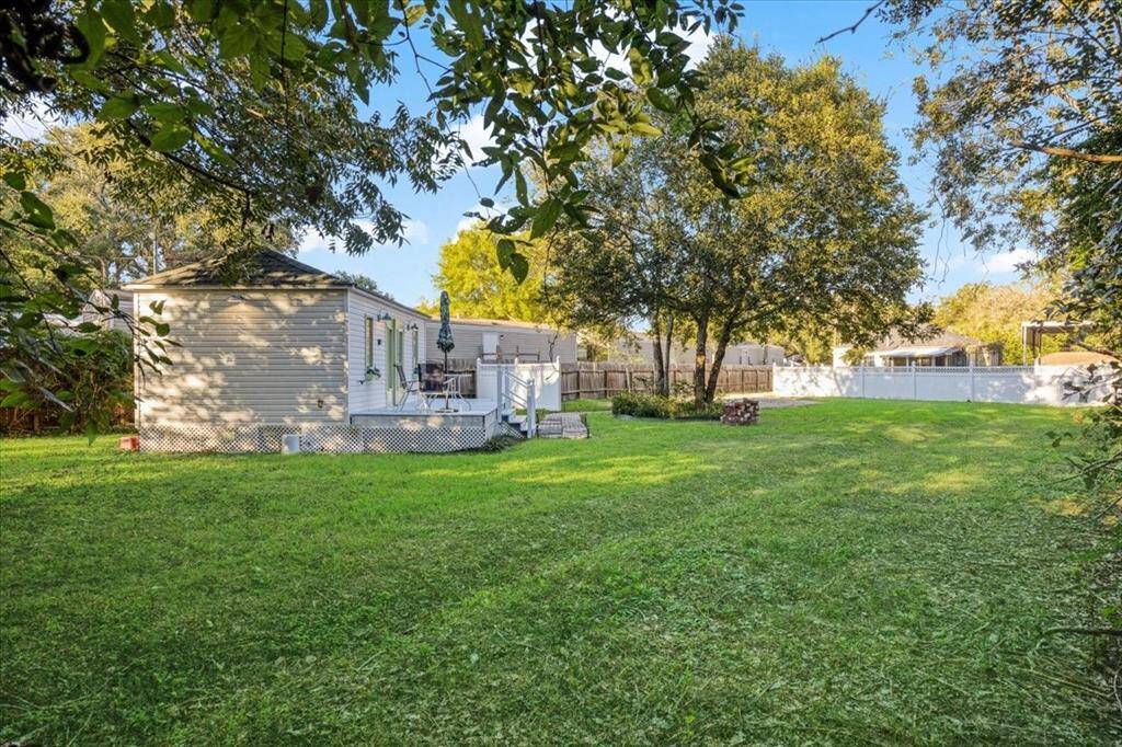 View from back of lot, property sets on 1/3 acre