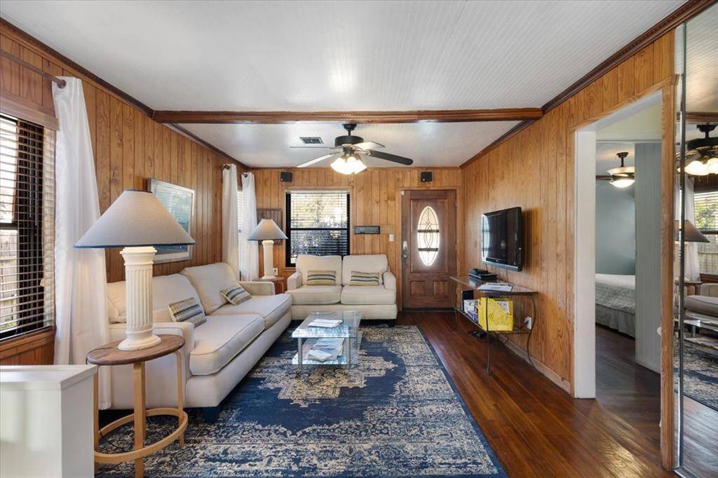 Living area in main residence from the kitchen